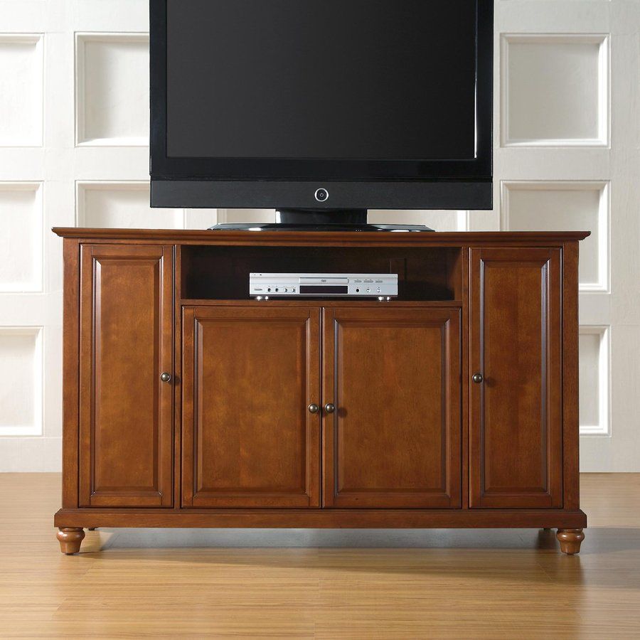 Crosley Furniture Cambridge Classic Cherry Tv Cabinet At For Cherry Wood Tv Cabinets (View 6 of 15)