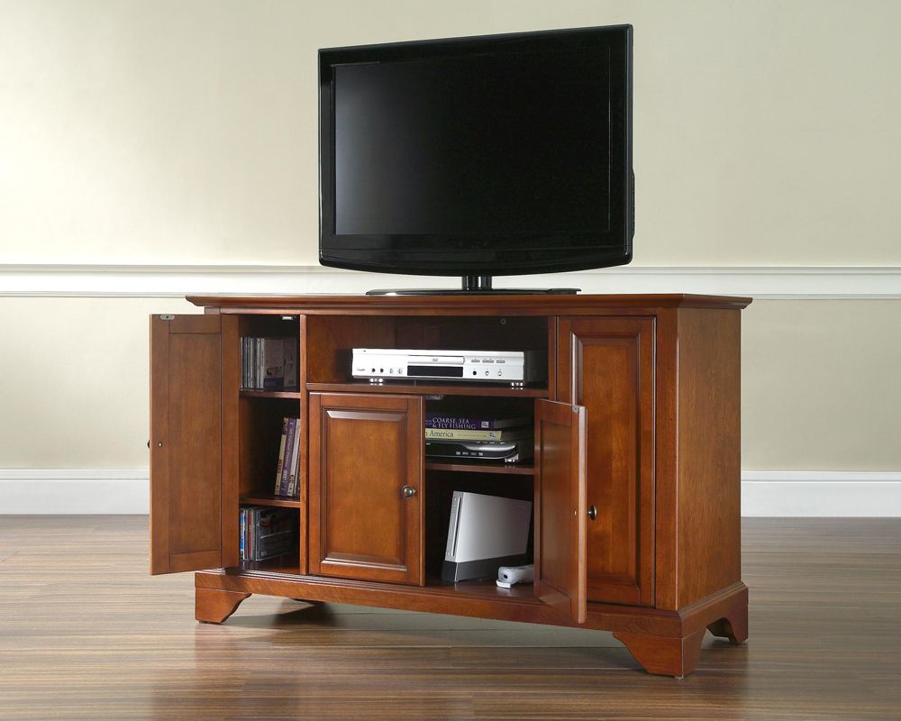 Crosley Furniture – Lafayette 48" Tv Stand In Classic Throughout Classic Tv Stands (Photo 8 of 15)