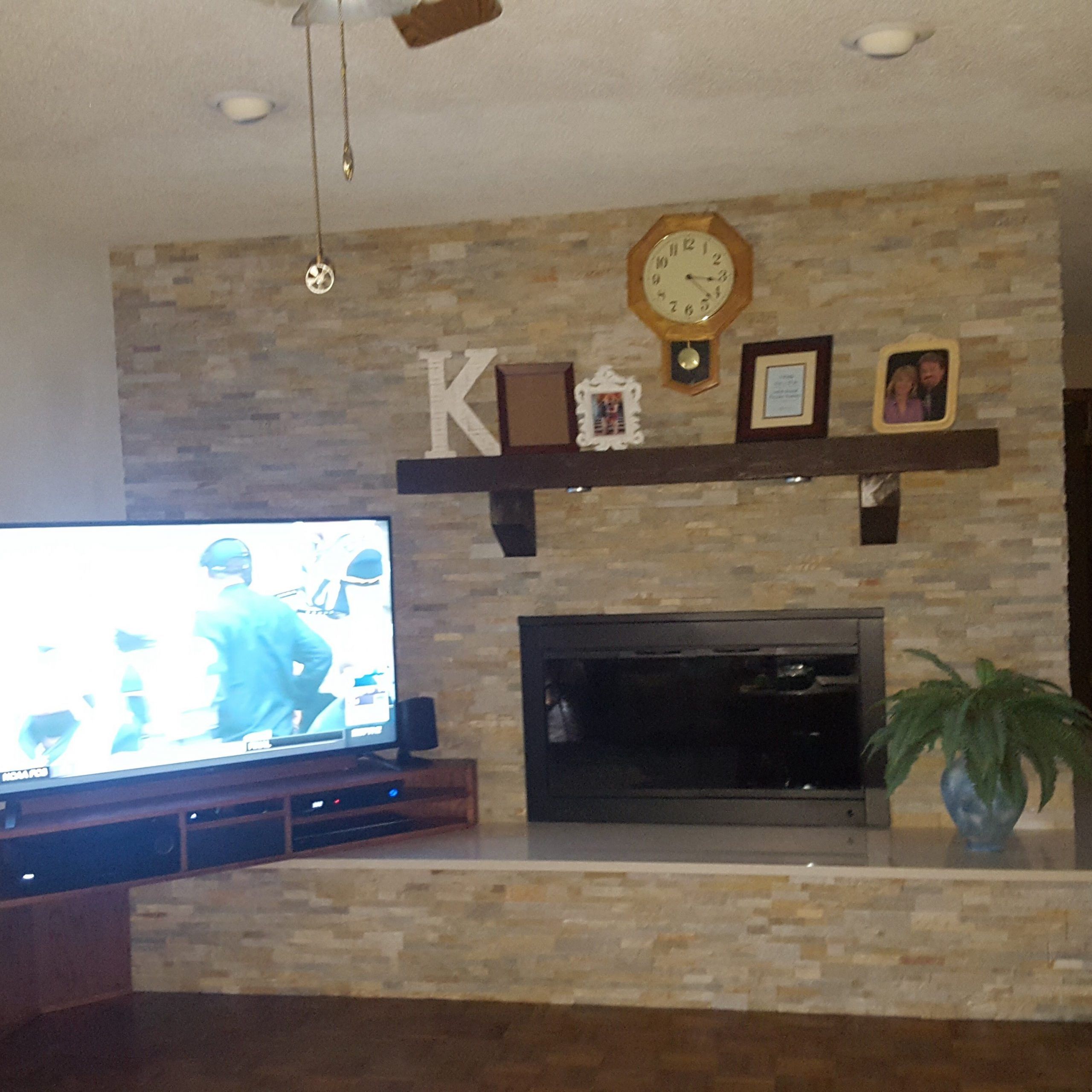 Custom Corner Fireplace Tv Stand (with Images) | Tv Stand With Unique Corner Tv Stands (View 14 of 15)