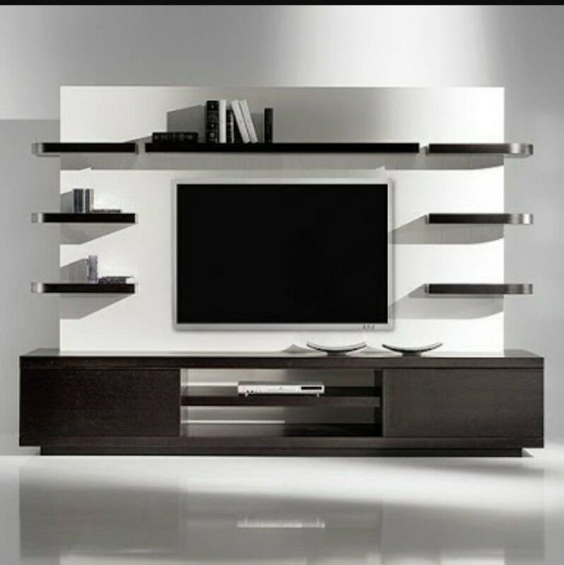 Custom Made Floating Tv Wall Units, Tv Stands Headboards With Regard To Unique Tv Stands (View 7 of 15)