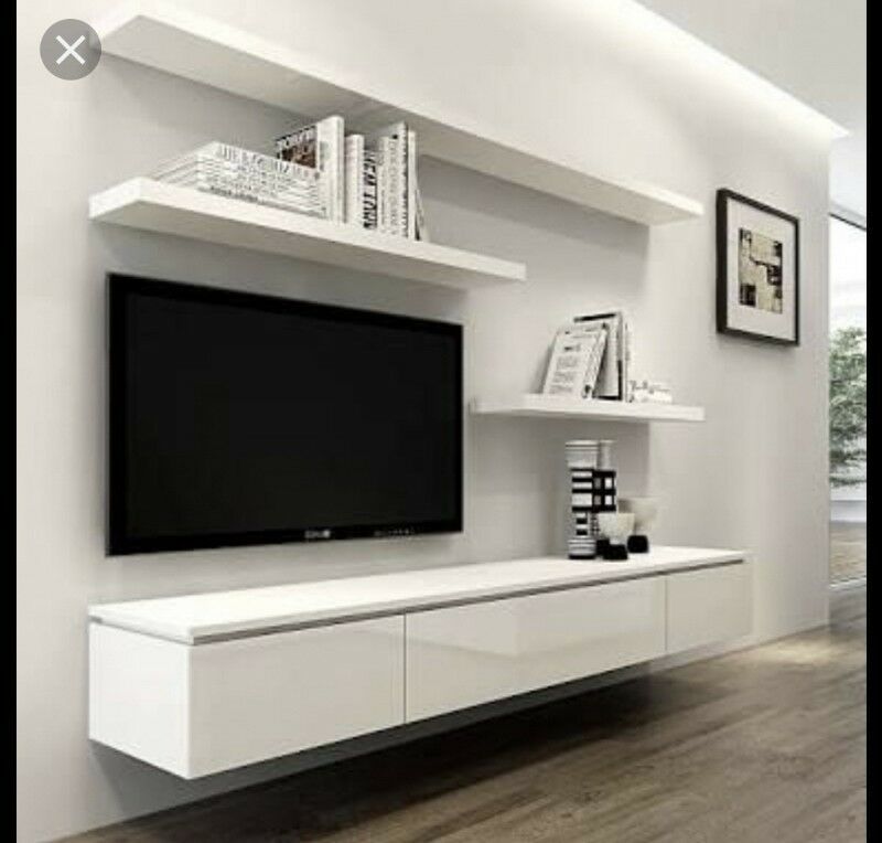 Custom Made Floating Tv Wall Units, Tv Stands Headboards With Regard To Unique Tv Stands (View 6 of 15)