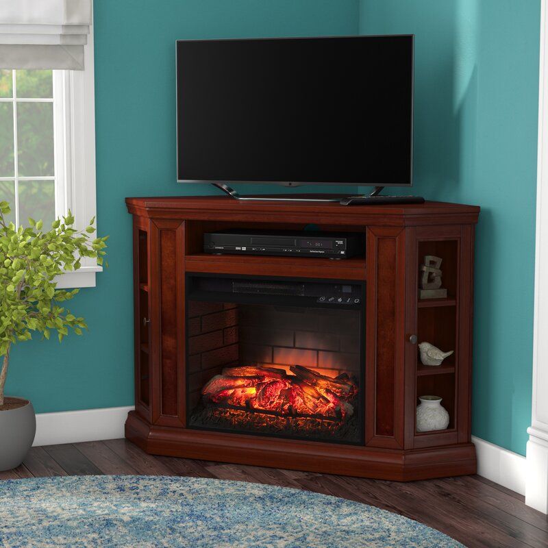 Darby Home Co Aarav Corner Tv Stand For Tvs Up To 55" With Regarding Sahika Tv Stands For Tvs Up To 55&quot; (View 10 of 15)