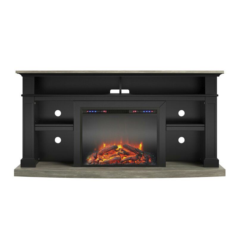 Darby Home Co Georgie Tv Stand For Tvs Up To 65" With Regarding Caleah Tv Stands For Tvs Up To 65" (Photo 12 of 15)