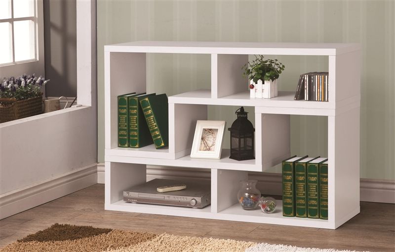 Design It You Way White Bookcase Tv Standcoaster – 800330 In Tv Stands Bookshelf Combo (Photo 9 of 15)