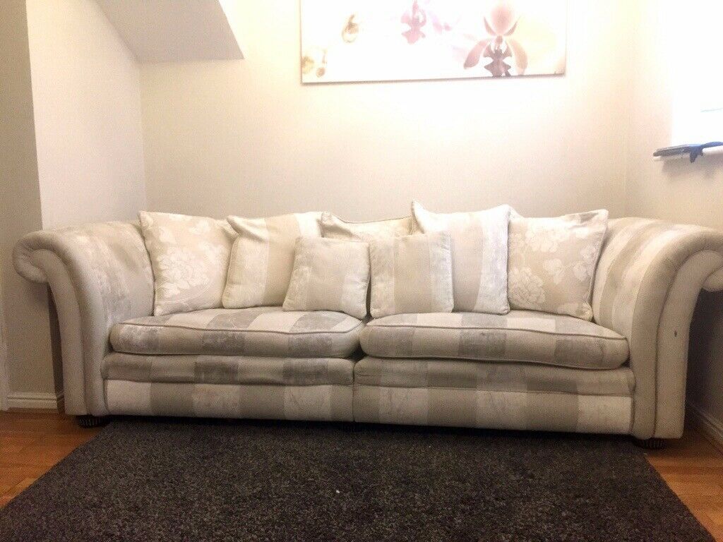 Dfs 4 Seater Pillow Back Sofa | In Blackley, Manchester With Lyvia Pillowback Sofa Sectional Sofas (View 2 of 15)