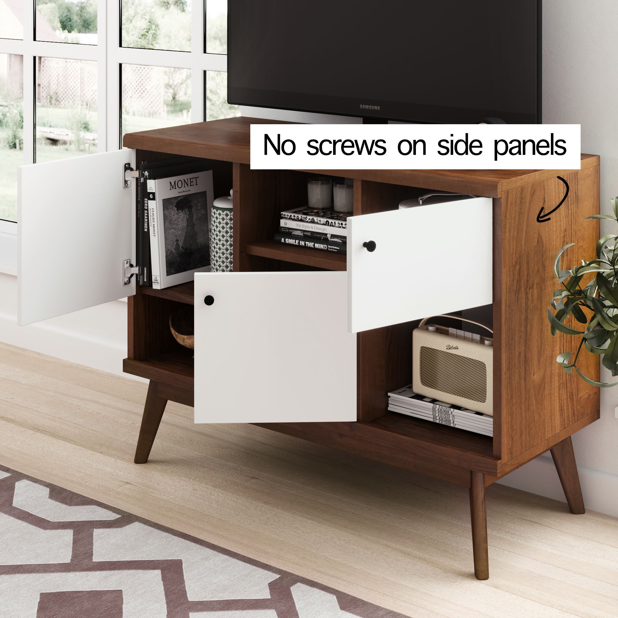 Display Storage Multipurpose – Scandinavian Tv Stand For Scandinavian Tv Stands (View 3 of 15)