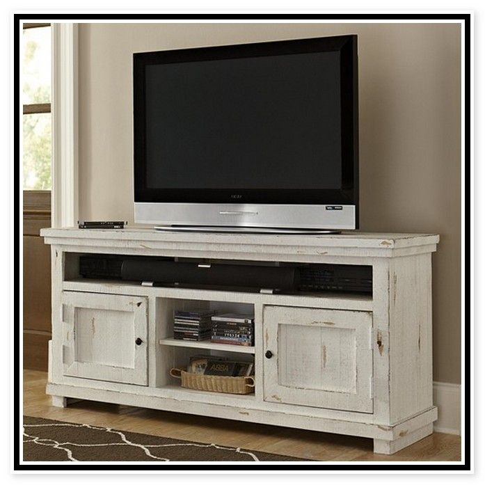 Distressed Tv Console Furniture – Furniture : Home Design Throughout Cheap White Tv Stands (Photo 1 of 15)