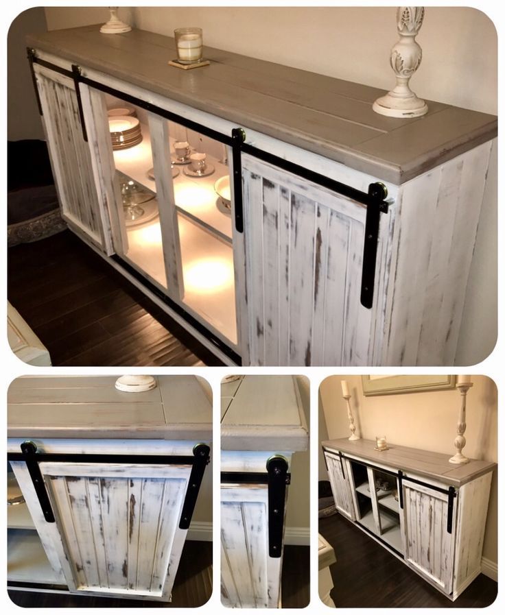 Diy Tv Stand Ideas : Diy – Sideboard / Buffet Table Pertaining To Dark Brown Tv Cabinets With 2 Sliding Doors And Drawer (View 13 of 15)