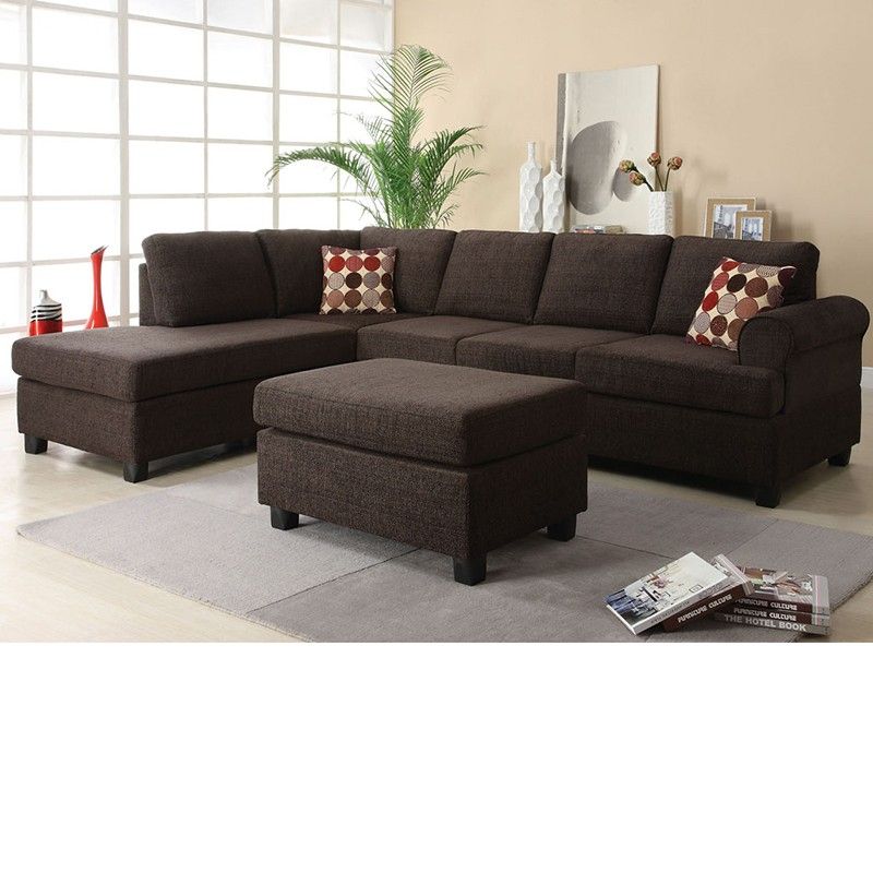 Dreamfurniture – 50540 Donovan Butler Onyx Morgan Intended For Palisades Reversible Small Space Sectional Sofas With Storage (View 1 of 15)