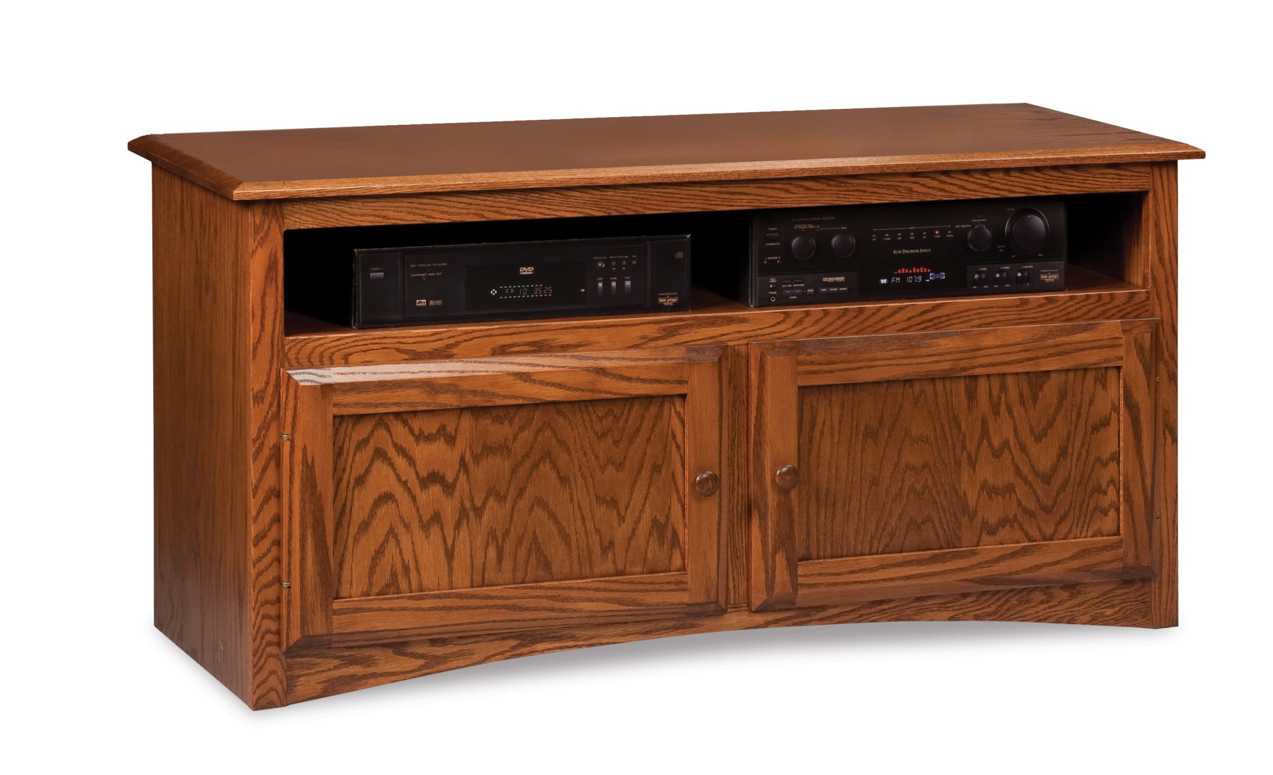 Durham Tv Stand | Amish Solid Wood Tv Stands | Kvadro With Regard To Solid Oak Tv Stands (View 1 of 15)