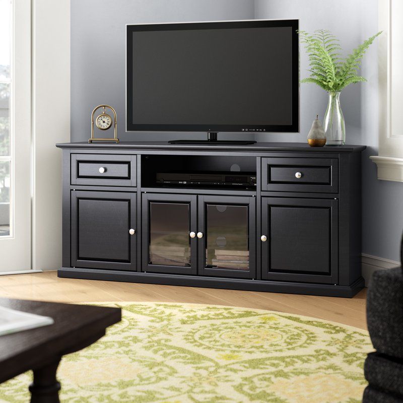 Dye Tv Stand For Tvs Up To 60 | Corner Tv Stand, Corner Tv For Corner Tv Stands For Tvs Up To 60" (View 2 of 15)