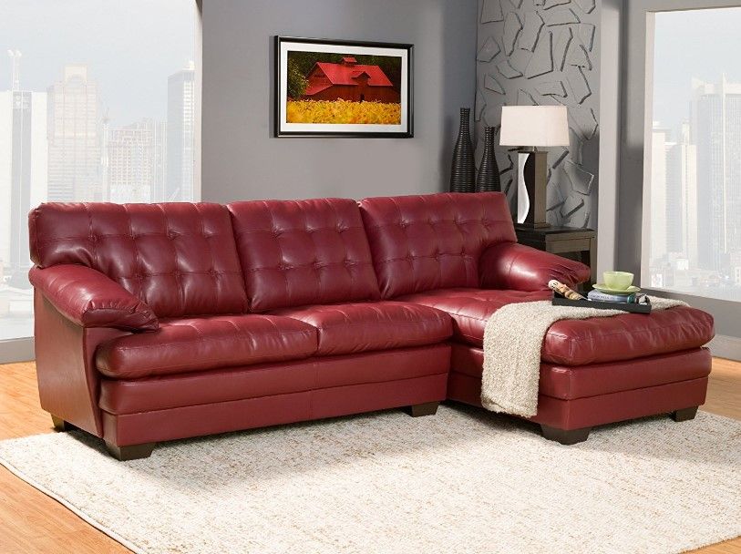 ⭐️ 7 Best Red Leather Sofa Reviews In 2017 ⋆ Best Cheap Intended For Red Sofas (View 12 of 15)