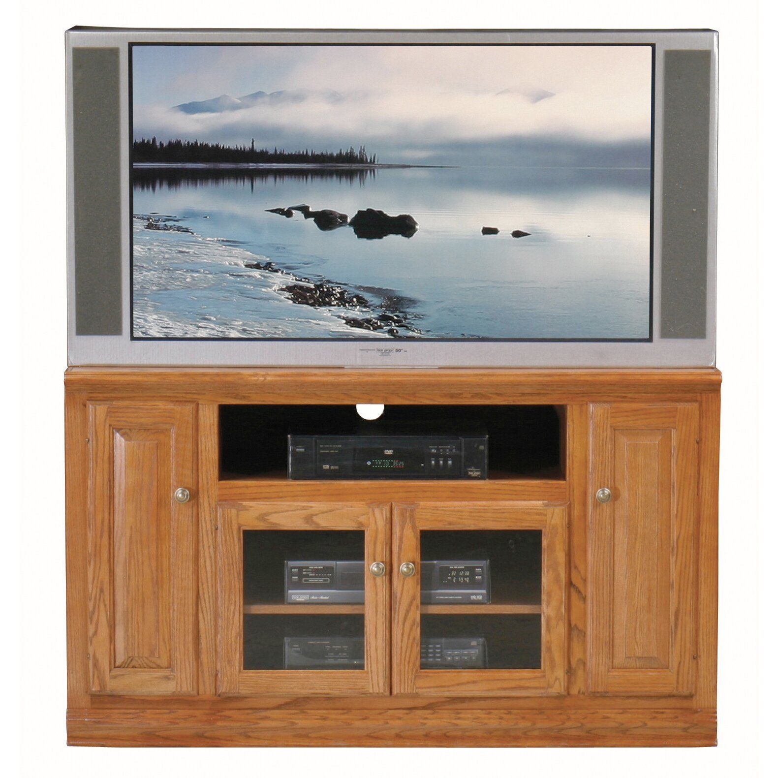 Eagle Furniture Manufacturing Classic Oak Tv Stand Throughout Astoria Oak Tv Stands (View 8 of 15)