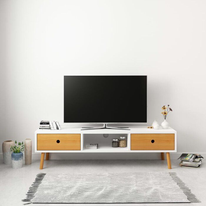 East Urban Home Tv Stand For Tvs Up To 49" | Wayfair (View 5 of 15)