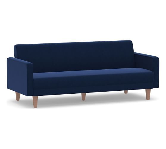 Edison Daybed Sleeper | Sleeper Sofa, Daybed, Leather Intended For Annette Navy Sofas (View 11 of 15)