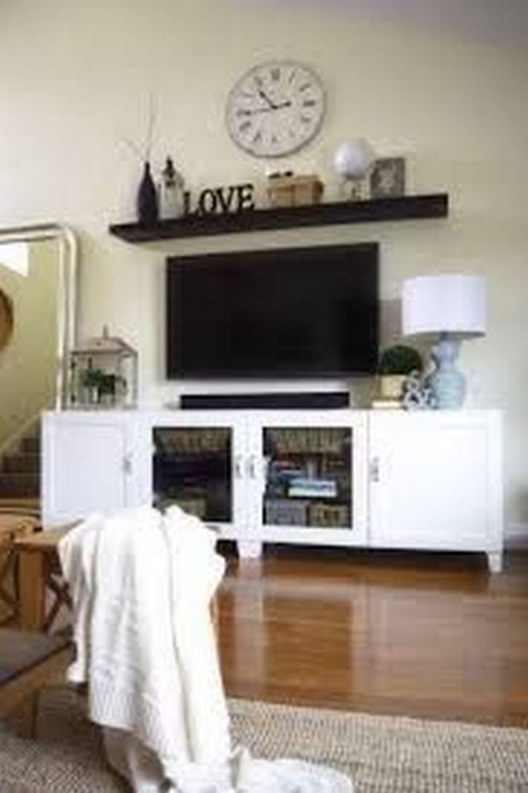 ️ 97 Wall Mounted Flat Screen Tv Decorating Ideas Are Pertaining To Wall Mounted Tv Cabinets For Flat Screens (View 7 of 15)
