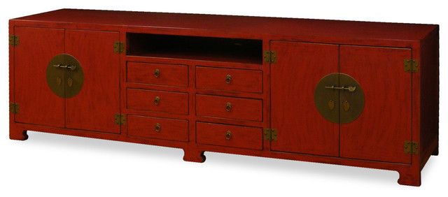 Elmwood Tang Media Cabinet – Asian – Entertainment Centers Regarding Asian Tv Cabinets (View 13 of 15)