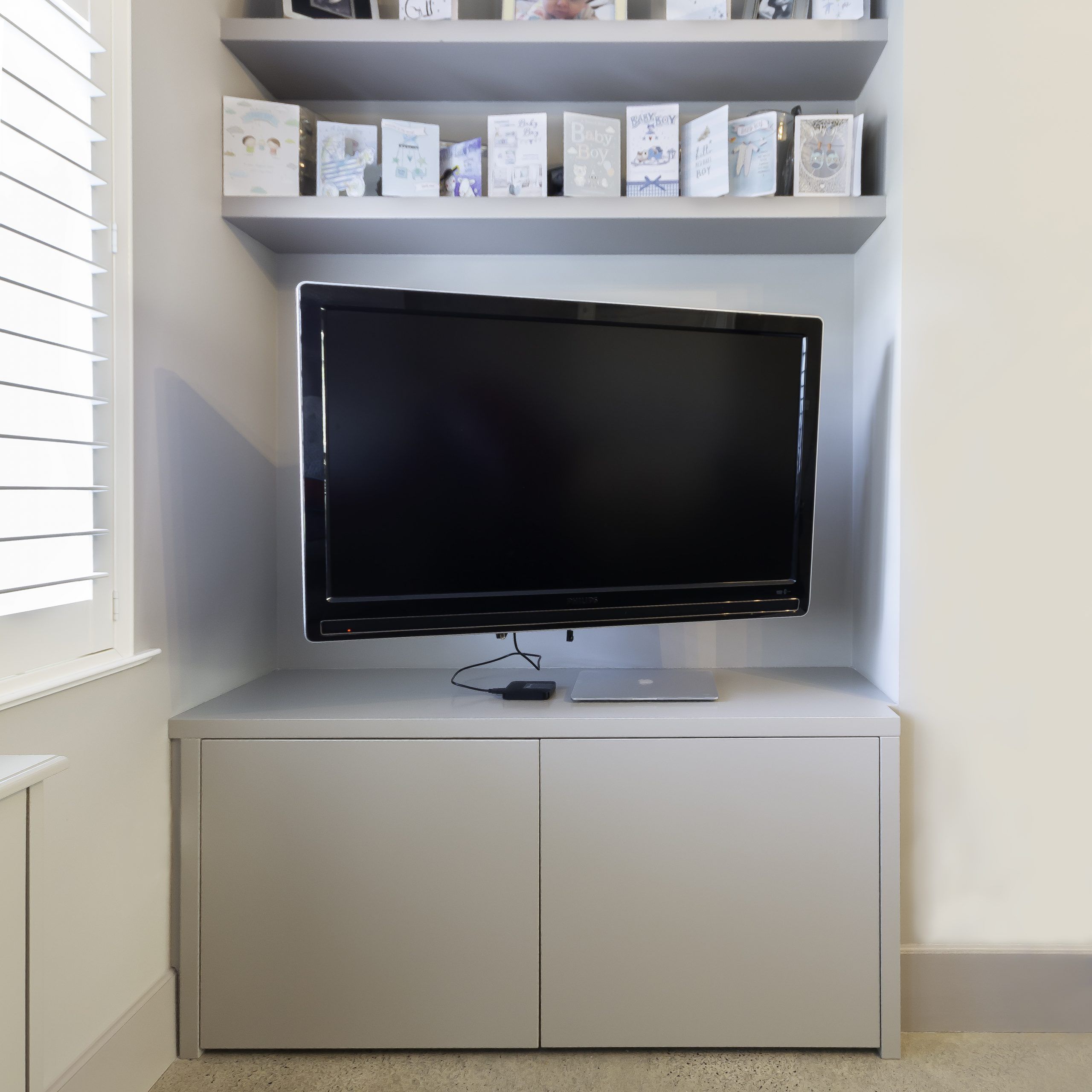 Enigma Design » Cdes Bespoke Contemporary Alcove Tv Unit Throughout Bespoke Tv Cabinet (Photo 1 of 15)
