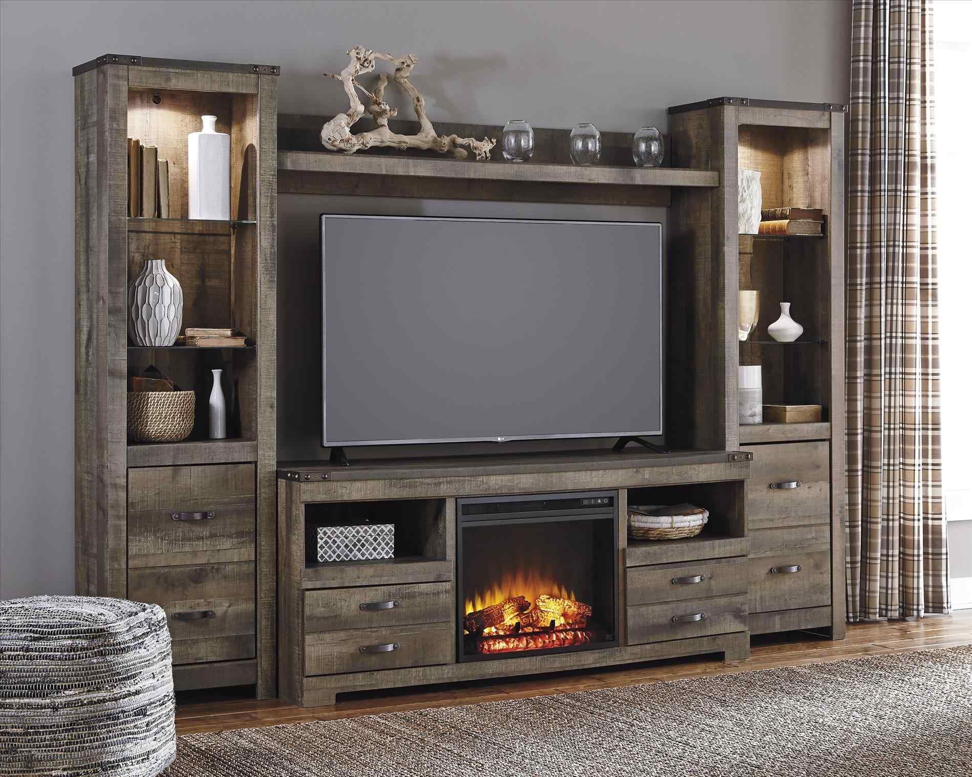 Entertainment Center In Front Of Fireplace | Sofa Cope With Electric Fireplace Tv Stands With Shelf (Photo 14 of 15)
