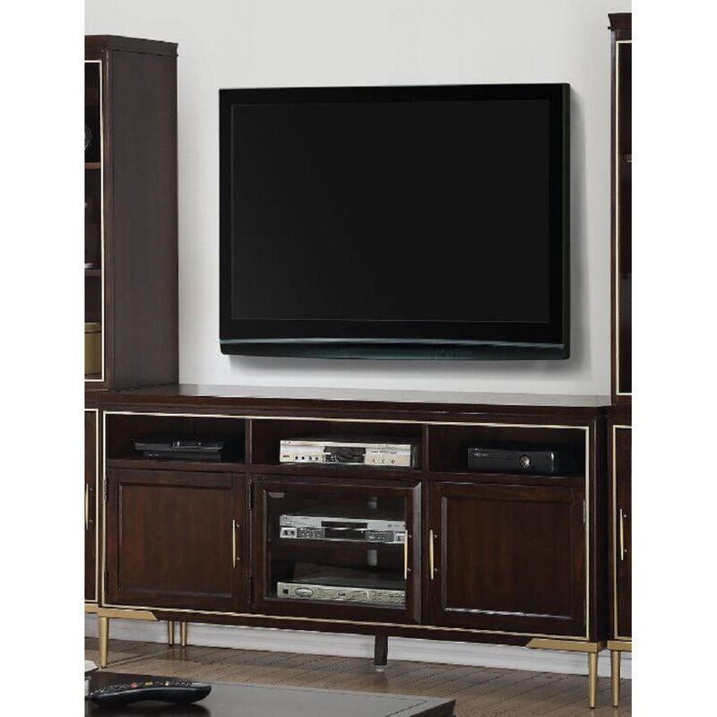 Everly Quinn Corner Tv Stand For Tvs Up To 70" | Wayfair (View 9 of 15)