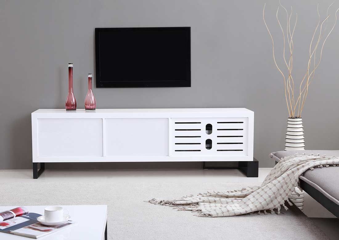 Extra Long Modern Tv Stand Bm 36 | Tv Stands With Cream Color Tv Stands (Photo 14 of 15)