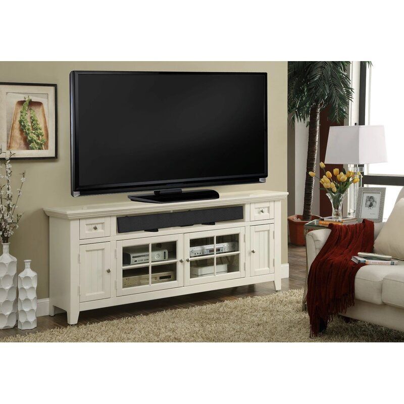 Fc Design 4 Piece Lighted Entertainment Center With 72 With Regard To Illuminated Tv Stands (View 4 of 15)