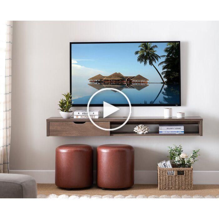 Few Floating Tv Stand For Tvs Up To 60" In 2020 | Wall With 60 Inch Tv Wall Units (View 14 of 15)
