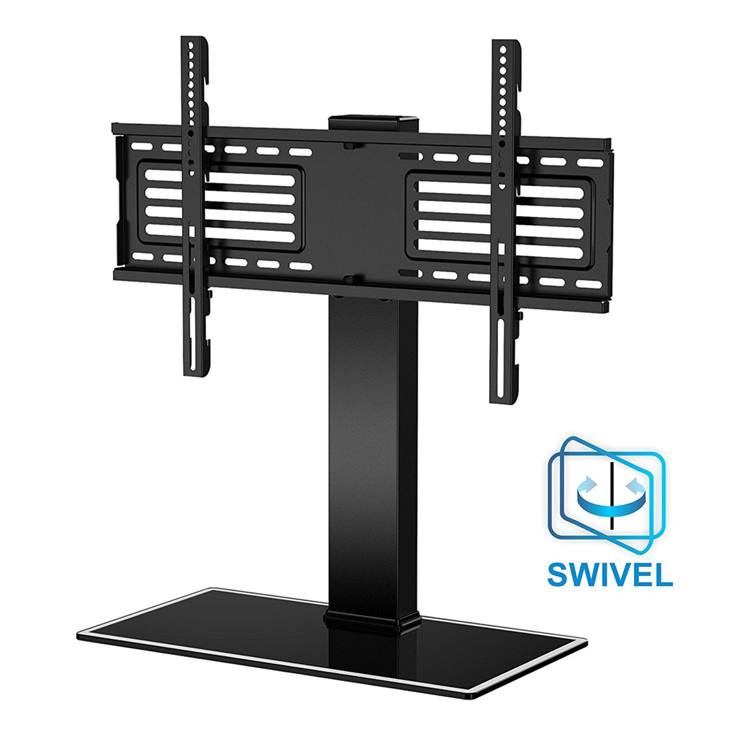 Fitueyes Height Adjustment Universal Tabletop Swivel Tv Throughout Paulina Tv Stands For Tvs Up To 32&quot; (View 9 of 15)