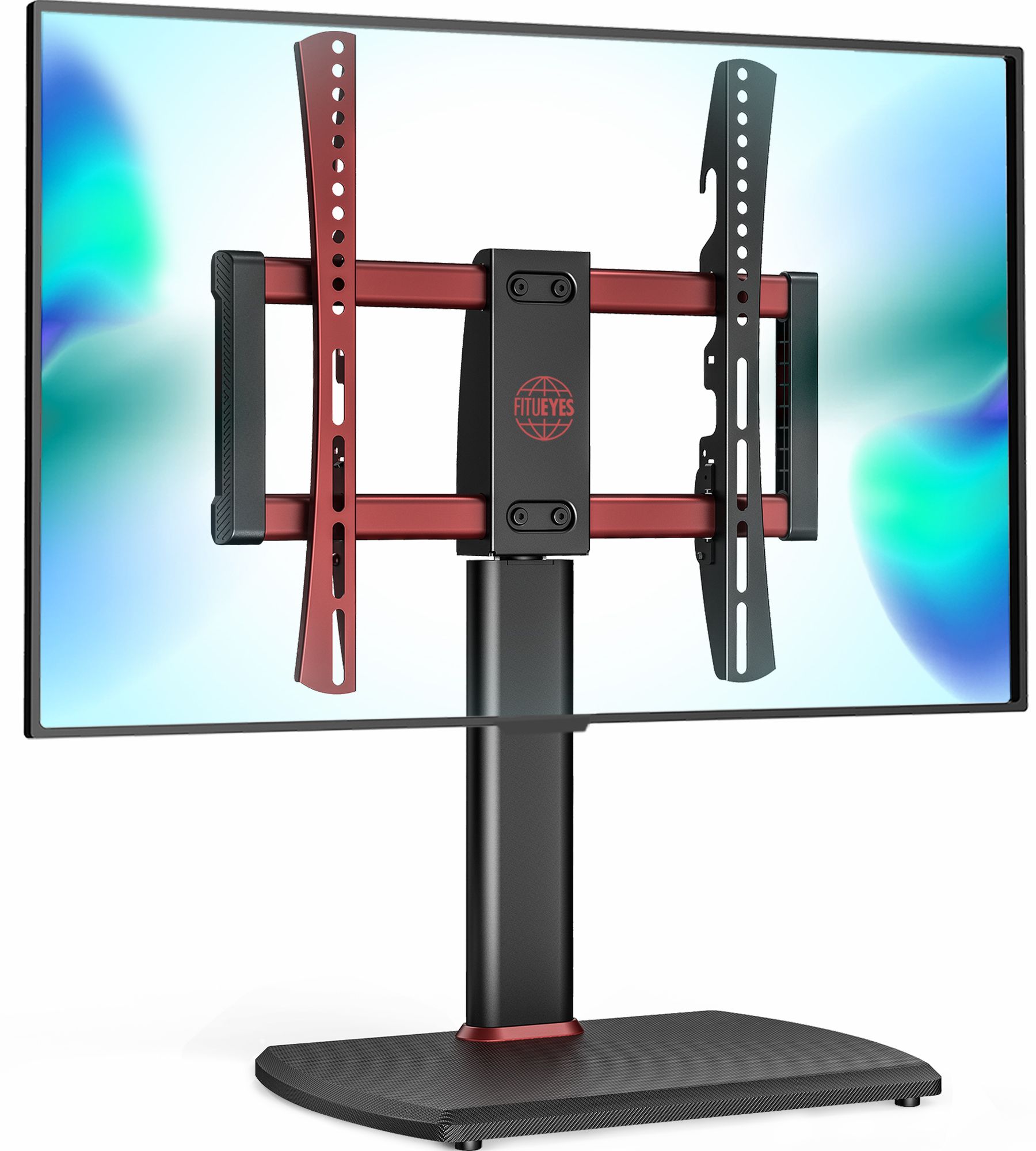 Fitueyes Universal Tv Stand Tabletop Base With Swivel Regarding Universal Flat Screen Tv Stands (View 1 of 15)