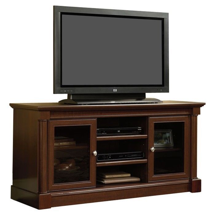Flat Screen Tv Stand Wood 60 Inch Cherry Television With Wood And Glass Tv Stands For Flat Screens (Photo 4 of 15)