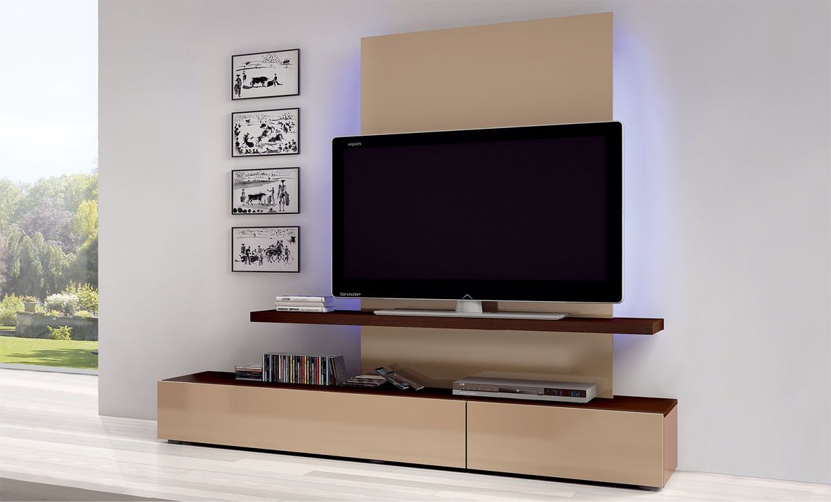 Flat Screen Tv Wall Cabinets Offering Space Saving Pertaining To Stylish Tv Cabinets (View 13 of 15)