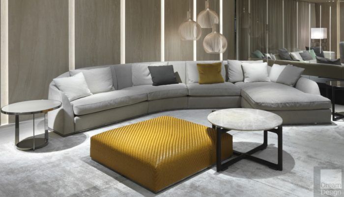 Flexform Mood Alfred Modular Sofa – Dream Design Interiors Ltd Pertaining To Dream Navy 3 Piece Modular Sofas (View 14 of 15)