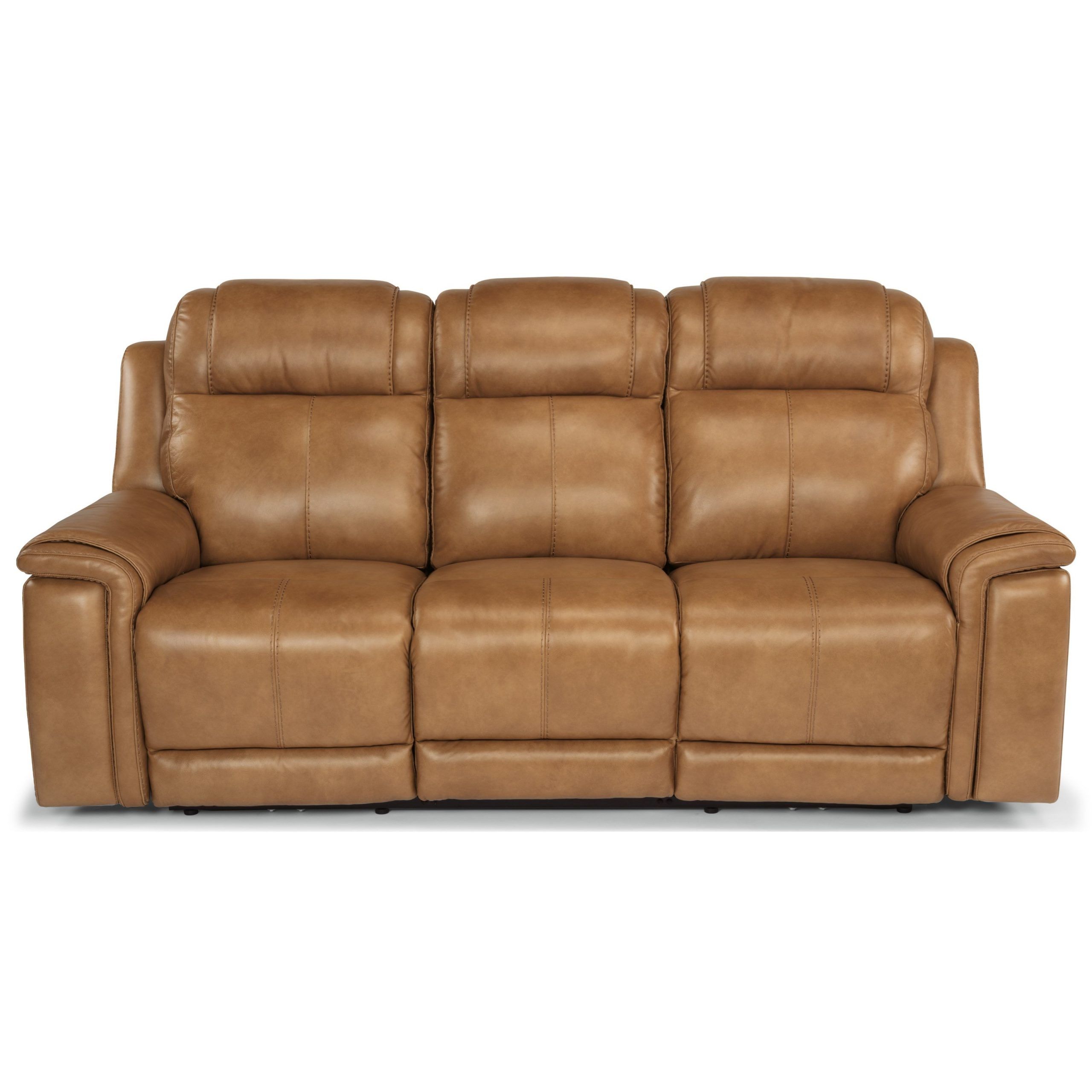 Flexsteel Latitudes – Kingsley Casual Lay Flat Power With Power Reclining Sofas (View 3 of 15)