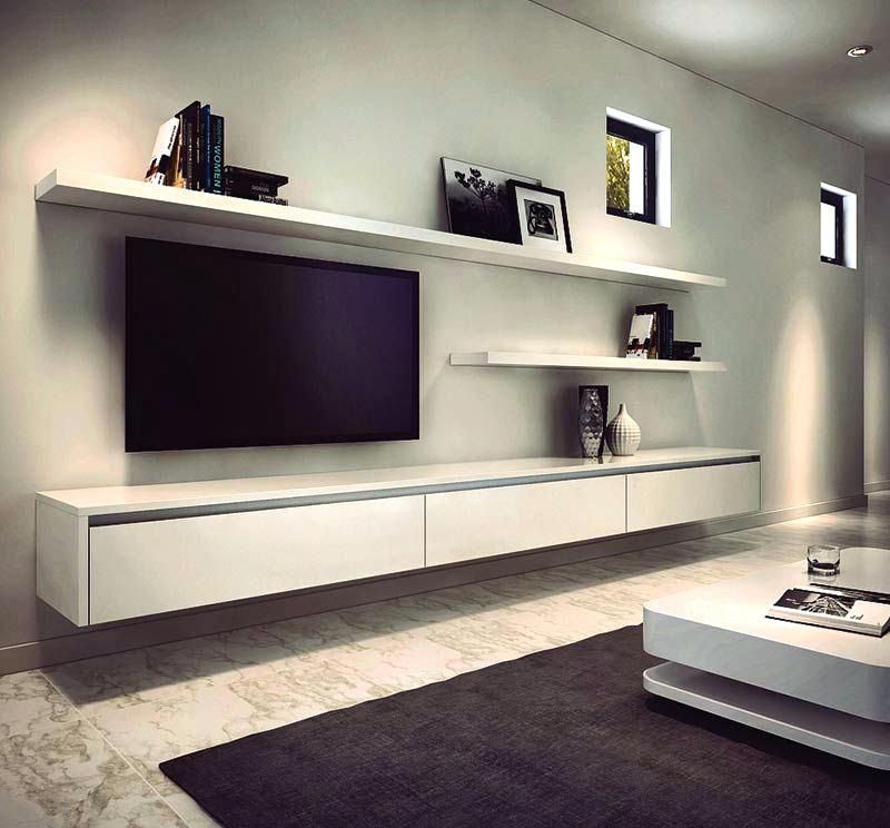 Floating Tv Wall Unit Mounted Uk Clean Stand Ikea Favorite For Ikea Built In Tv Cabinets (Photo 9 of 15)