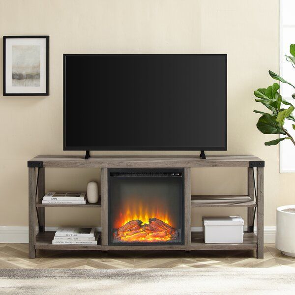 Foundry Select Arsenault Tv Stand For Tvs Up To 65" With With Rickard Tv Stands For Tvs Up To 65" With Fireplace Included (View 13 of 15)