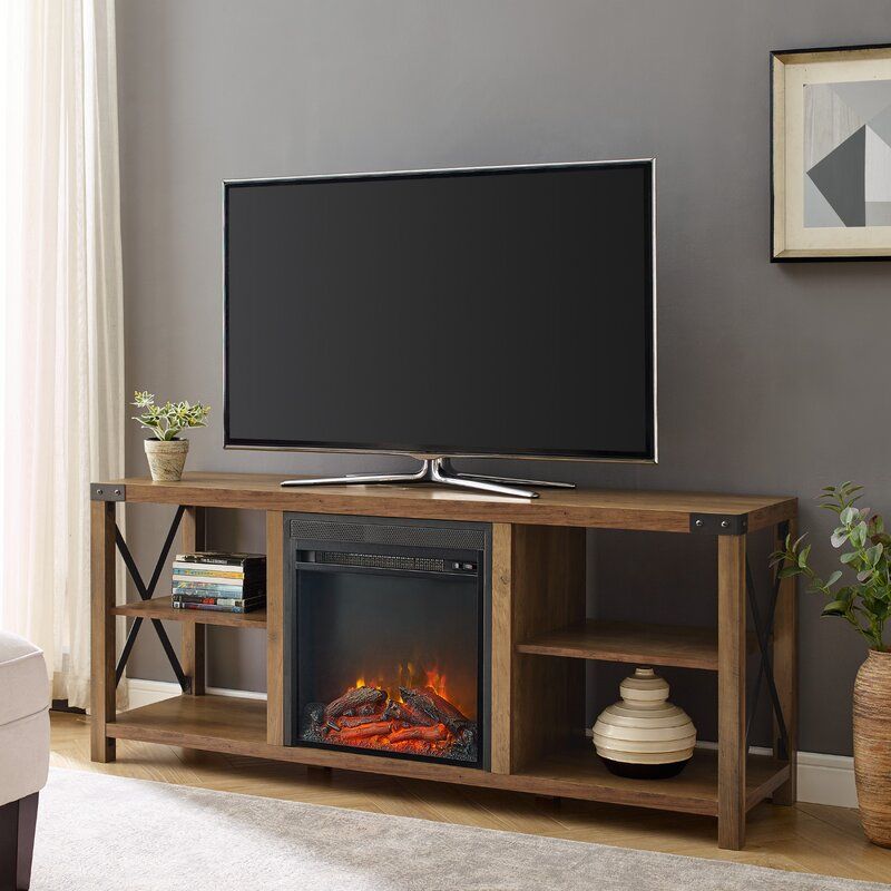 Foundry Select Arsenault Tv Stand For Tvs Up To 65" With With Rickard Tv Stands For Tvs Up To 65" With Fireplace Included (View 8 of 15)