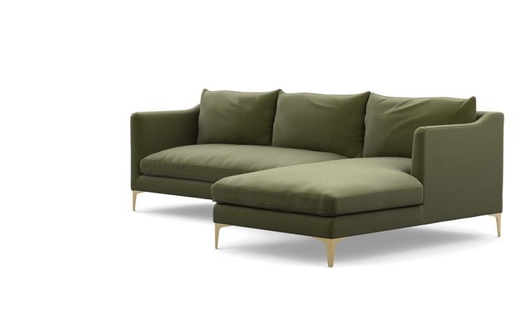 Frame 29 Of "caitlin Chaise Sectional R" | Custom For Harmon Roll Arm Sectional Sofas (View 5 of 15)