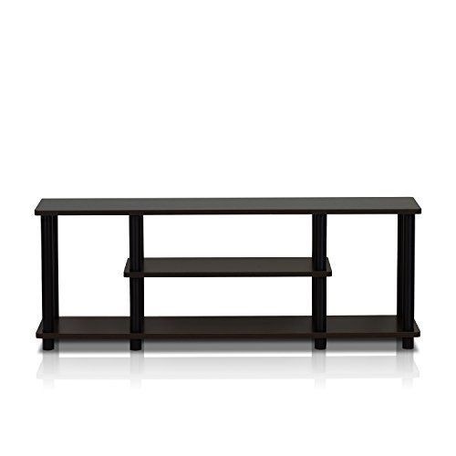 Furinno 12250r1wn/bk Turn N Tube No Tools 3d 3 Tier For Furinno Turn N Tube No Tool 3 Tier Entertainment Tv Stands (View 2 of 15)