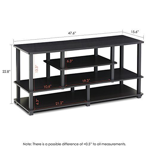 Featured Photo of 2024 Popular Furinno Jaya Large Entertainment Center Tv Stands