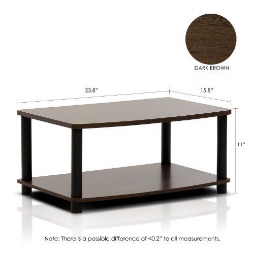 Furinno Turn N Tube No Tools 2 Tier Elevated Tv Stand Throughout Furinno 2 Tier Elevated Tv Stands (View 3 of 15)