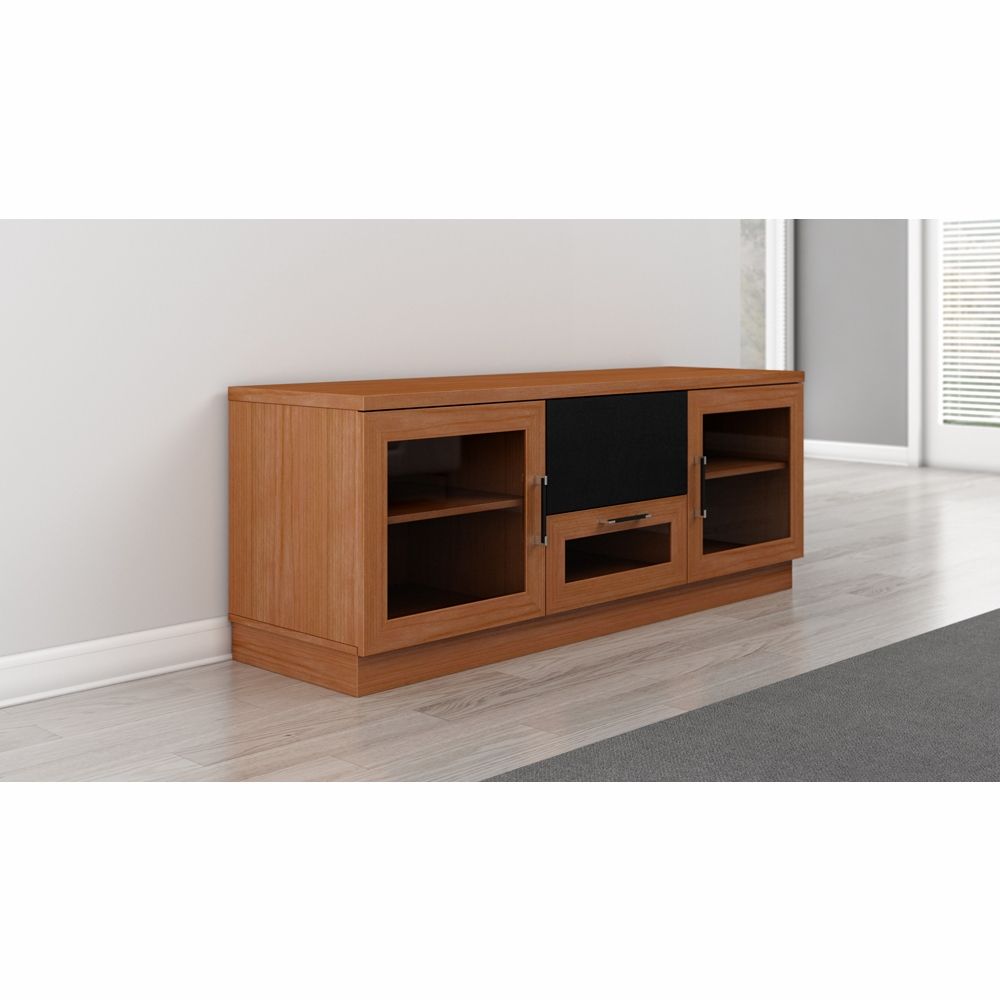 Furnitech – 60" Contemporary Tv Stand Media Console For Regarding Modern Tv Stands For Flat Screens (View 8 of 15)