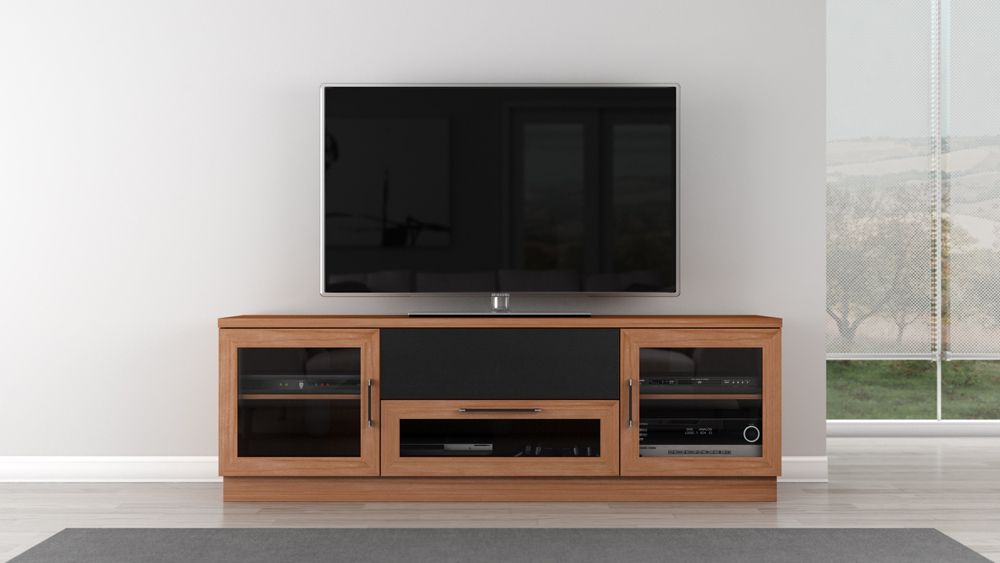 Furnitech – 70" Contemporary Tv Stand Media Console For In Tv Stands For 70 Flat Screen (View 11 of 15)