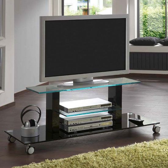 Furnitureinfashion Launched Opus Glass Tv Stand For The With Contemporary Glass Tv Stands (View 9 of 15)