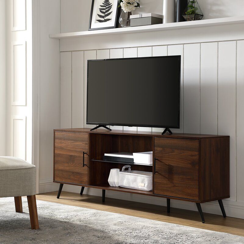 George Oliver Glenn Tv Stand For Tvs Up To 65" & Reviews Pertaining To Valenti Tv Stands For Tvs Up To 65" (View 9 of 15)