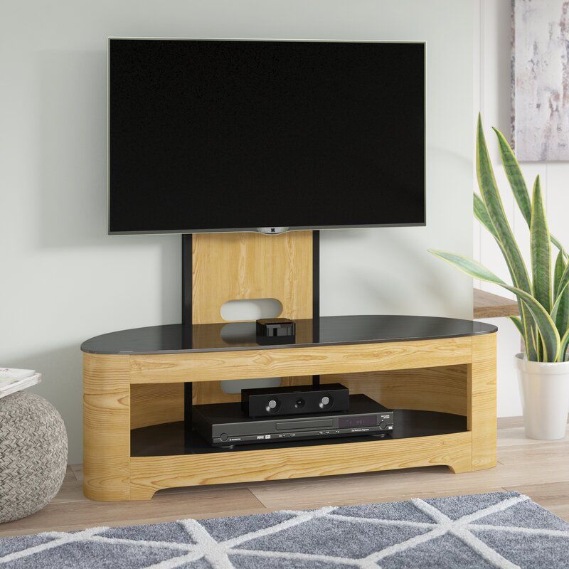 George Oliver Sunterra Tv Stand For Tvs Up To 60 Intended For Oliver Wide Tv Stands (Photo 11 of 15)