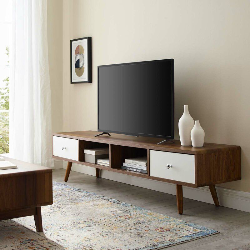 George Oliver Wightman Tv Stand For Tvs Up To 78 Intended For Grandstaff Tv Stands For Tvs Up To 78&quot; (View 13 of 15)