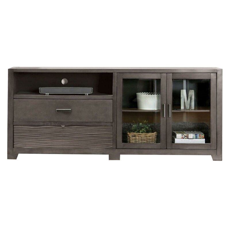 Gracie Oaks Almanza Tv Stand For Tvs Up To 88" | Wayfair Inside Ailiana Tv Stands For Tvs Up To 88&quot; (View 9 of 15)