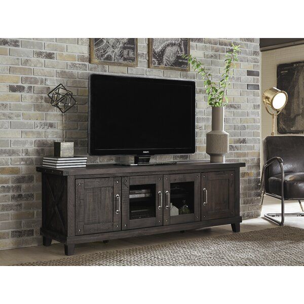 Gracie Oaks Bucareli Solid Wood Tv Stand For Tvs Up To 88 For Gosnold Tv Stands For Tvs Up To 88&quot; (View 2 of 15)