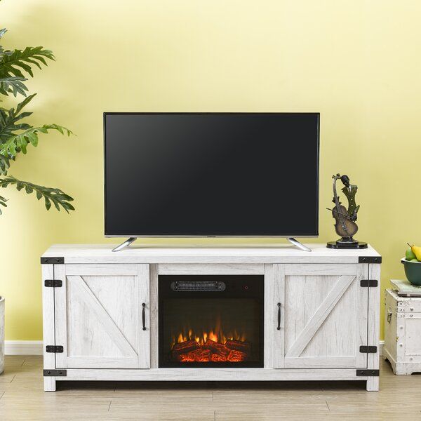 Gracie Oaks Eakly Tv Stand For Tvs Up To 65" With Electric With Olinda Tv Stands For Tvs Up To 65" (View 13 of 15)
