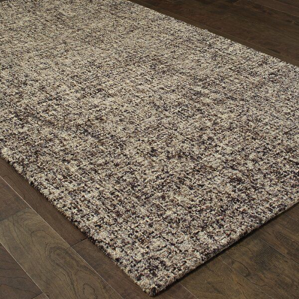 Gracie Oaks Laguerre Handmade Wool Navy/beige Area Rug Throughout Gracie Navy Sofas (View 11 of 15)